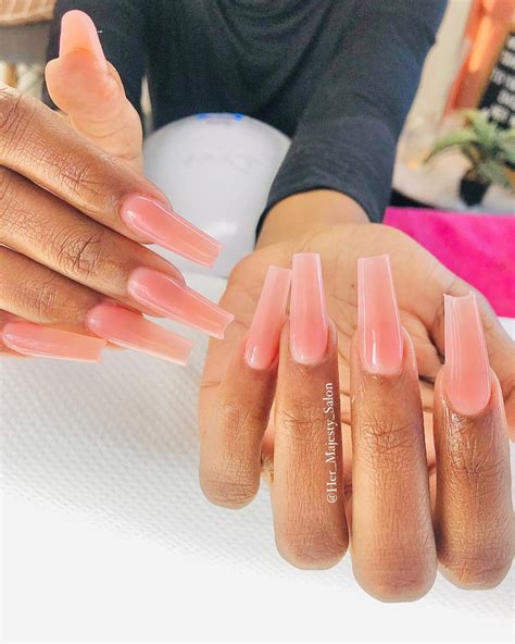 30+ Light Pink Coffin Nails: The Perfect Manicure Update - Nail Designs