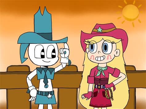 Cowgirl Jenny Wakeman and Star Butterfly by TheMasterCaster95 on DeviantArt