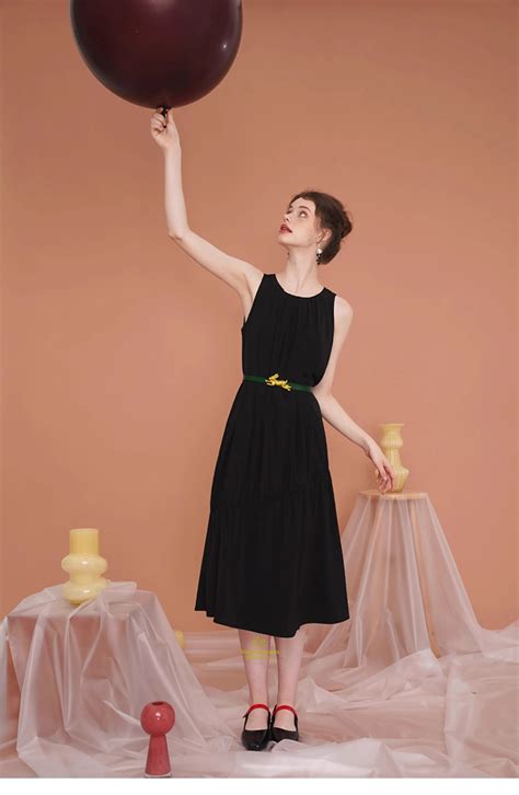 Black Four Seasons Women's Rabbit Alloy Leather Belt Collection