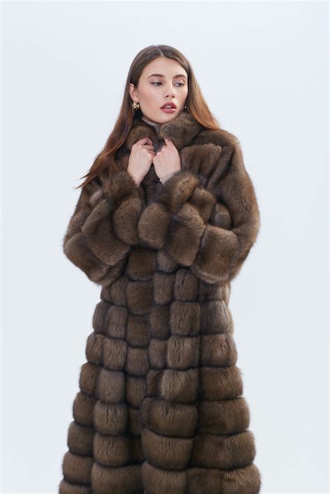 Russian Sable Fur Coat – A Timeless Statement of Elegance