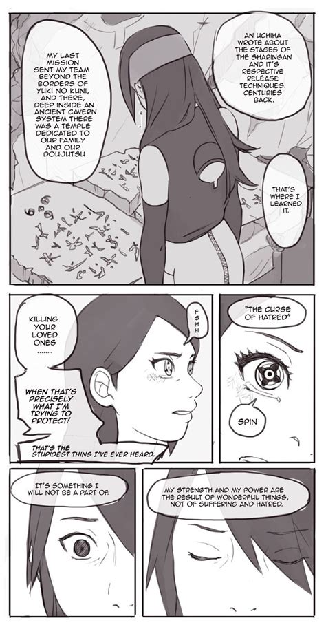 Boruto & Naruto {Comics + Fanart} English - Sarada & Sasuke |Sharingan