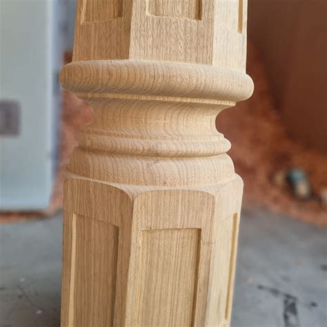 Octagonal Newel Post Newel Caps Stairs Custom Stairs Parts - Etsy