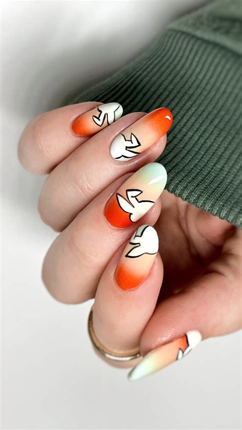 bunny rabbit nail art 7