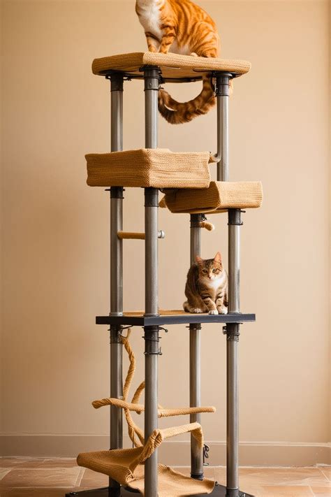 25 DIY Cat Tower Ideas [Make At Home] – craftydiyers.com