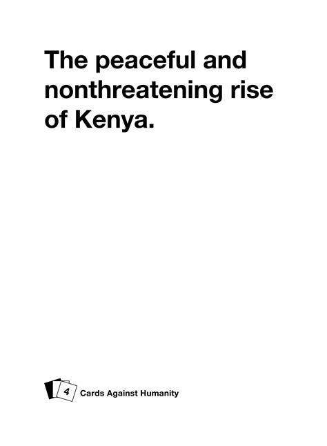 Kenya Will Rise : r/NLSSCircleJerk