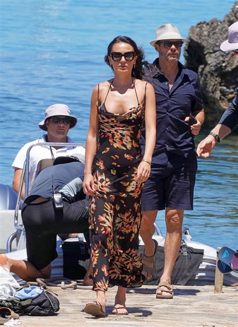 Aubrey Paige - Out on the Beaches of Ibiza 06/29/2022 • CelebMafia