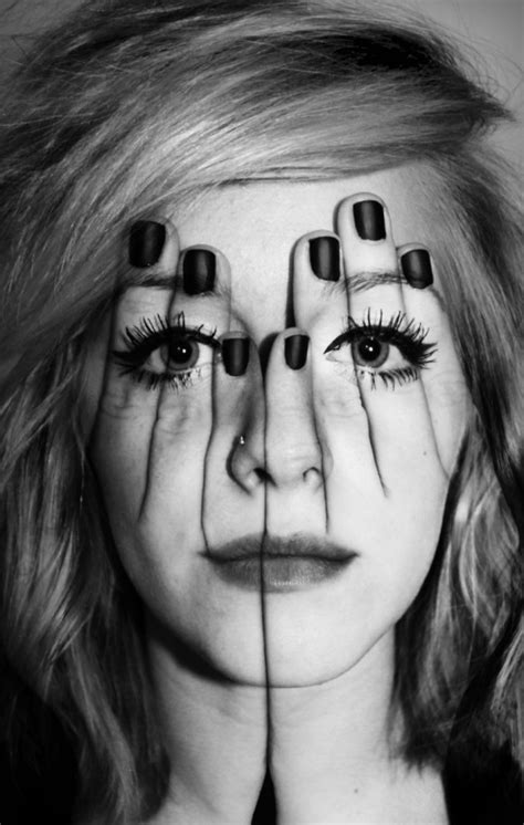 Face Paint Optical Illusion