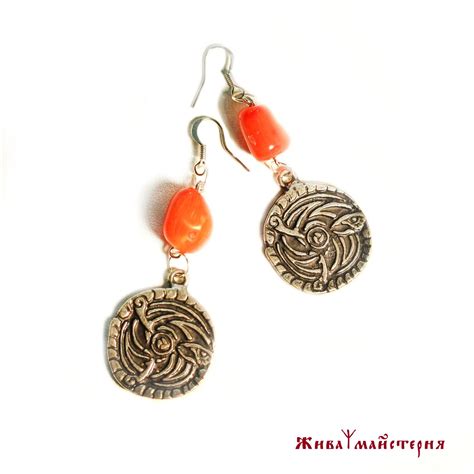 Earrings Handmade. Ukrainian style | Earrings handmade, Earrings, Drop ...