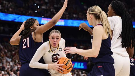 Chloe Kitts stats, South Carolina basketball national title game