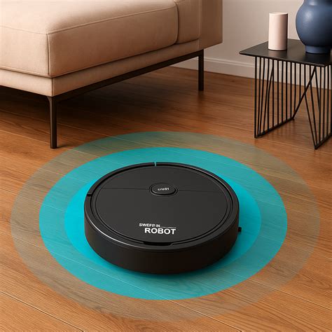 Robo Passa Pano E Aspira - Robô de Limpeza Inteligente 2 em 1 Aspira e Passa Pano Recarregável USB ...