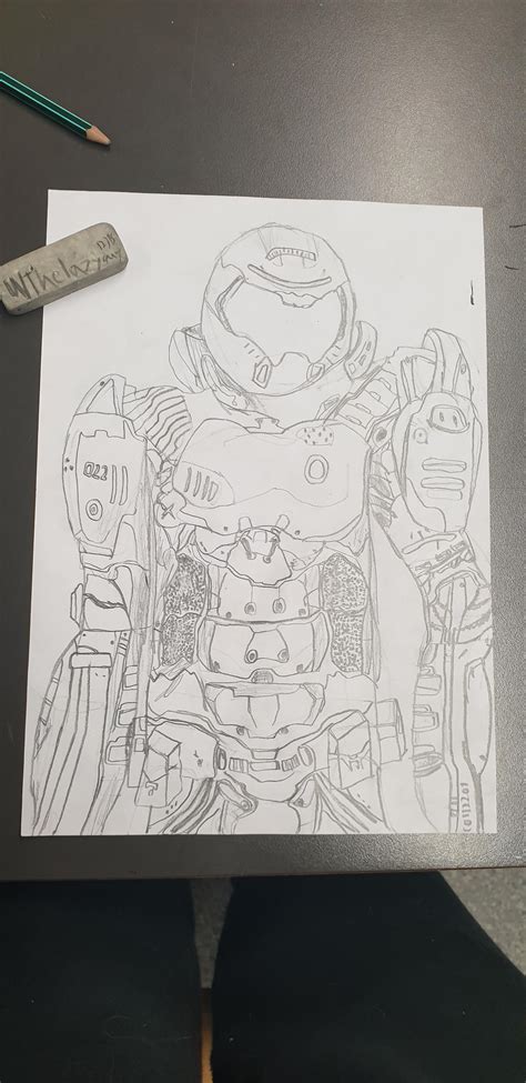 My "Doom Slayer" fanart : r/Doom
