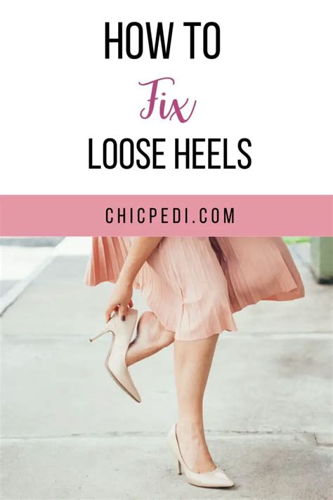 how to fix heels