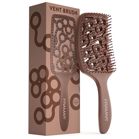 Amazon.com : FRAMAR Professional Vented Hair Brush – Curved Hair Brush