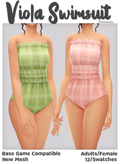 Sims 4 CC: Maxis Match Bikinis & Swimwear (Girls + Guys) – FandomSpot