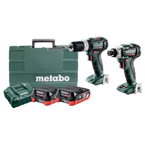 Metabo Powermaxx SB 12 BL & SSD 12 BL 12V 4.0Ah LiHD Lithium-Ion ...