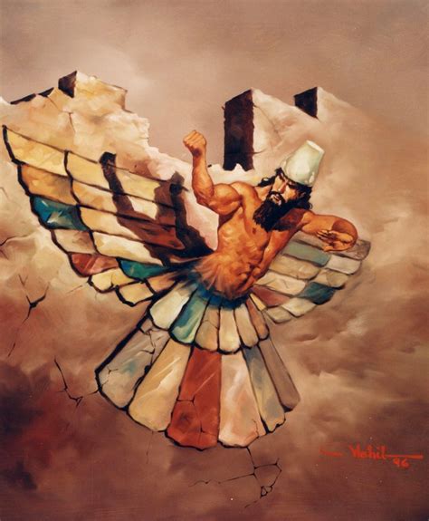 Ashur The Assyrian God web by WTappoArt on DeviantArt