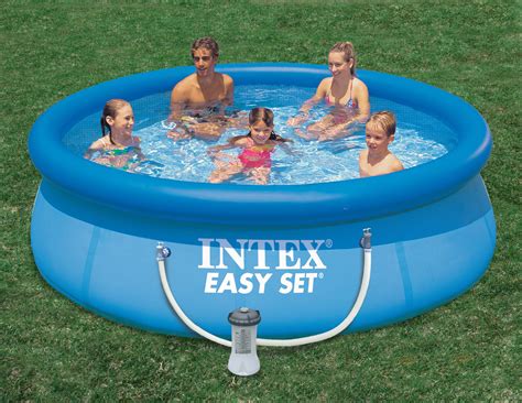 Intex 10' x 30" Easy Set Pool with Filter Pump | Easy set pools