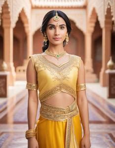 Jasmine Aladdin Dress. Face Swap. Insert Your Face ID:1033735