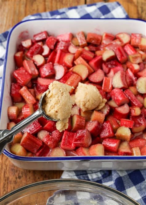 Rhubarb Cobbler - Chocolate with Grace