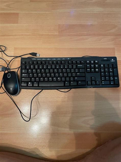Logitech k200 keyboard and mouse set, Computers & Tech, Parts ...