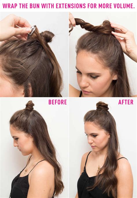 The surprising half up bun hack that adds instant hair volume 7