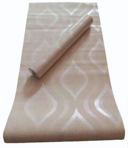 Abstract Design Beige PVC Printed Wallpaper at Rs 40/sq ft in New Delhi ...