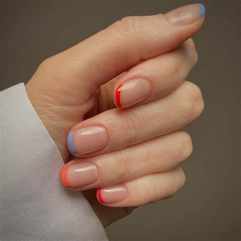 The 20 Best Colorful French Manicure Ideas to Try Now | Who What Wear