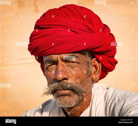 Man In A Red Turban