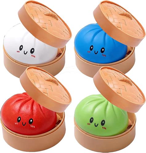 giant dumpling squishy anxiety relief fidget jumbo dumpling
