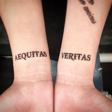 10+ Inspiring Boondock Saints 'Veritas Aequitas' Tattoo Design Ideas ...