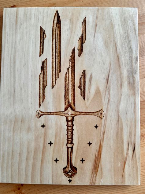 Lord of the Rings Aragorn Sword - Etsy