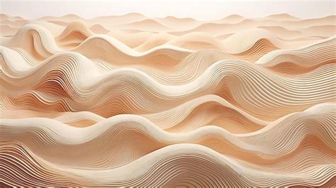 premium ai image  series  dune dune patterns created  sand dunes