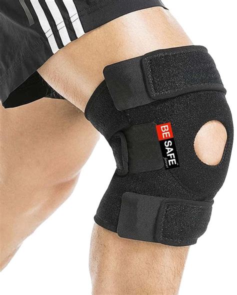 buy tynor knee cap air open patella black orange large  unit