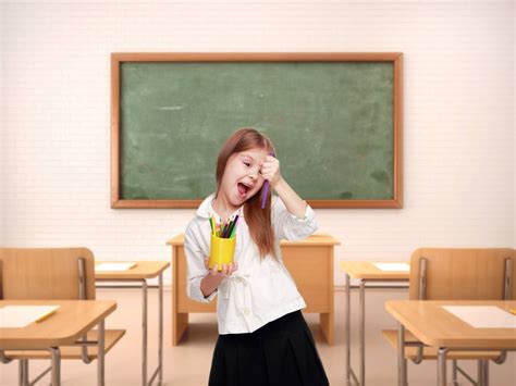 Back to School Classroom Interior Backdrop M5-93 – Dbackdrop