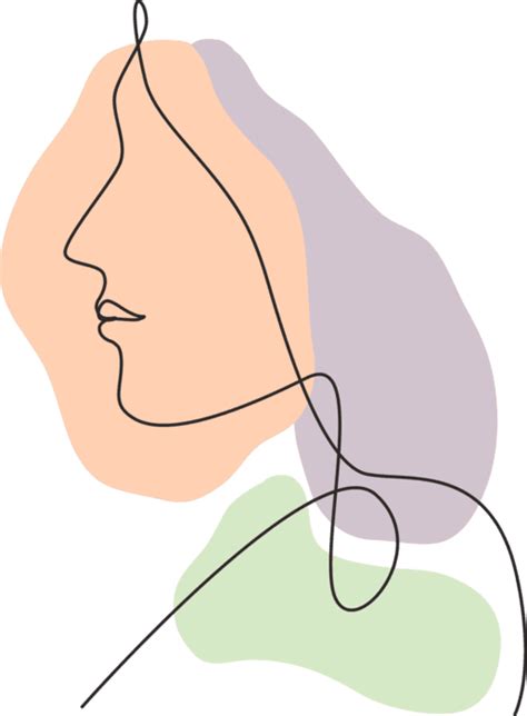 woman face  drawing pngs