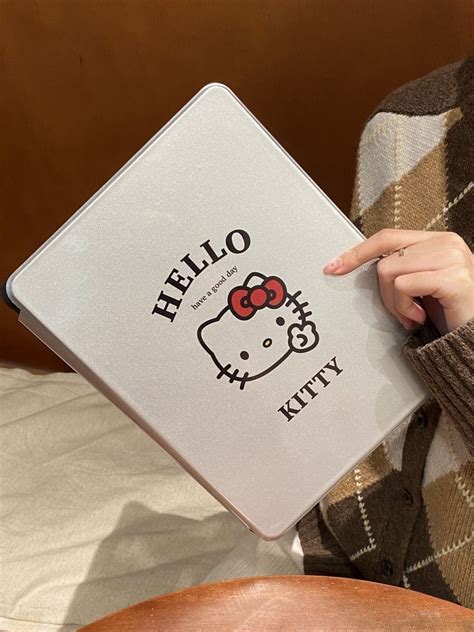 Sanrio Kawaii Hello Kitty IPad Case for Air1/2/3/4/5th Generation iPad ...