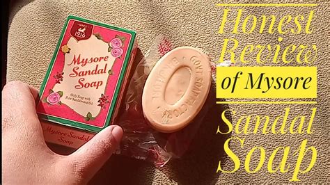honest review  mysore sandal soap youtube
