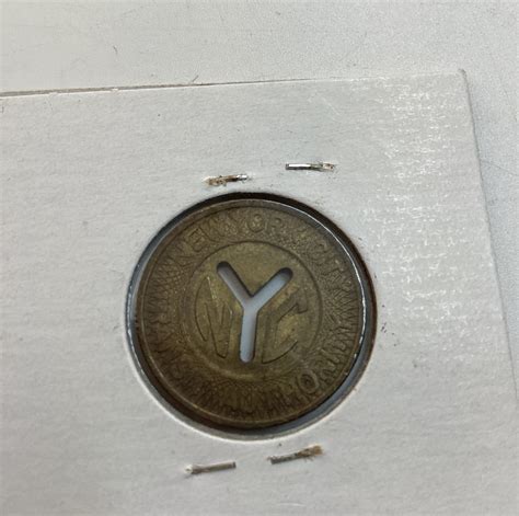 Vintage New York City Subway Tokens (6) | #4683350884
