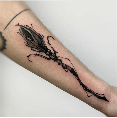 Harry potter wand tattoo. - MELTBLOGS