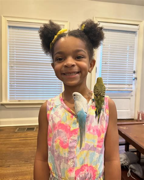 Kayla Jones | Meet Birdie & MEH! The blue one is birdie (tootie’s bird