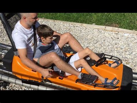 #Sommerrodelbahn Hohe-Wand-Wiese Wien Летние санки в Вене 28.08.2016 ...