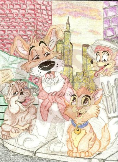 Oliver and Company by MyApples on DeviantArt