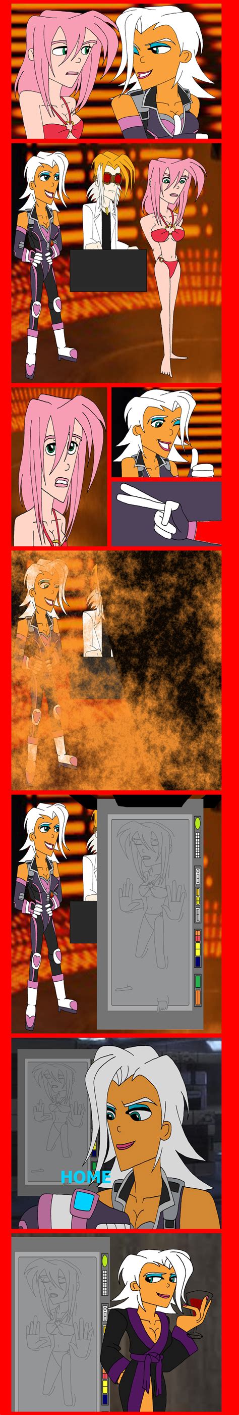 Amy bikini short comic by starwarsfannick on DeviantArt