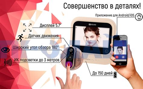IP видеоглазок через интернет для входной двери купить, цена от 4500 ...