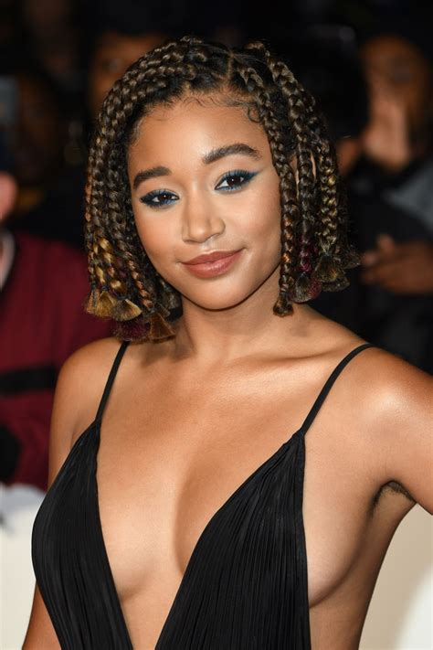 Amandla Stenberg - "The Hate U Give" European Premiere at 62nd BFI ...