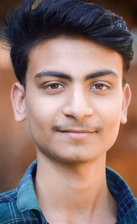 Old Indian Man Face