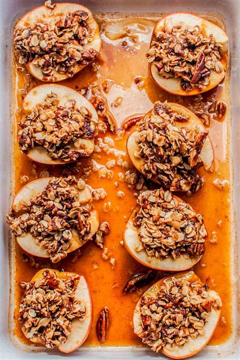 Baked Apples with Oatmeal - This Healthy Table