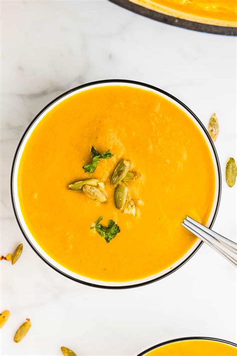 easy pumpkin curry soup  minute recipe cheerful cook