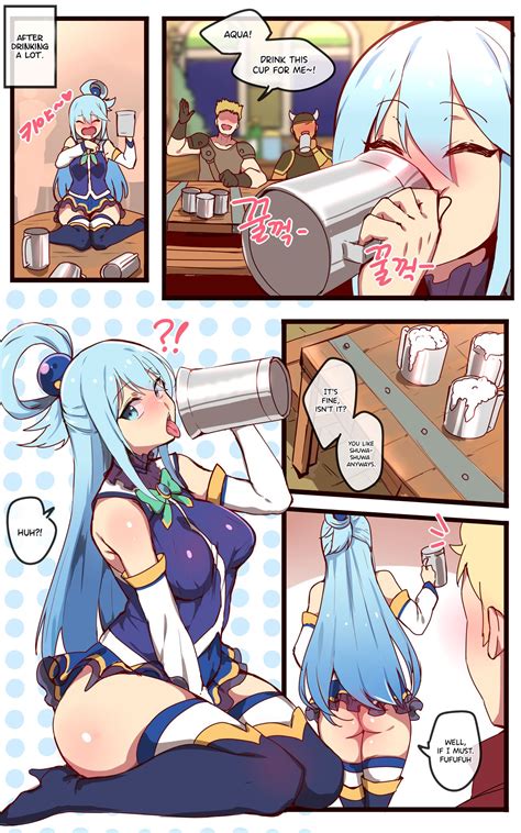 Rule34 - If it exists, there is porn of it  aqua (konosuba), dust ...