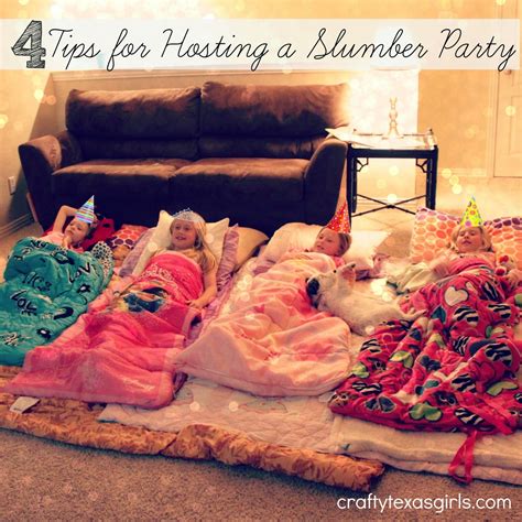 4 tips for hosting a slumber party – Artofit
